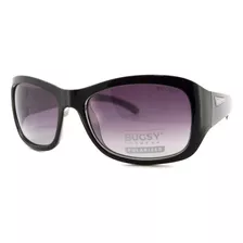 Lentes De Sol Bugsy 5127 Diseño Negro Y Gris C2