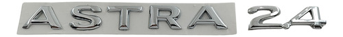 Emblema Astra 2.4 Chevrolet Cajuela Letras Y Numero Kit Foto 2