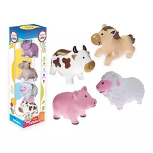 Coleção Fofinhos Fazendinha Para Bebes - Lider Brinquedos