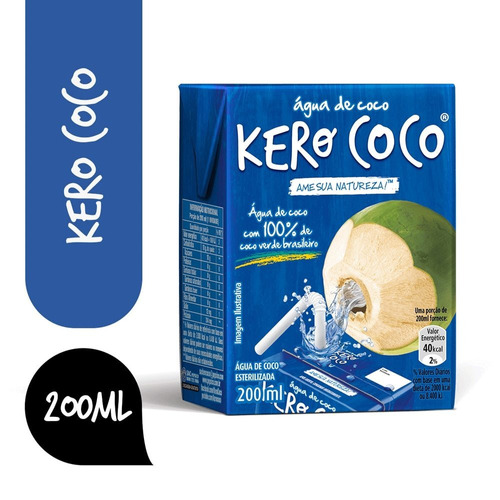 Água De Coco Kero Coco 200ml