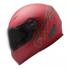 Capacete Leve Fw3 Classic Vermelho Fosco Com Selo Inmetro