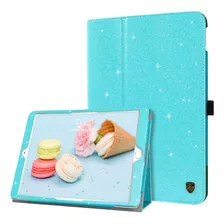 Funda Para iPad 10.2 Bentoben 9/8/7 Gen Piel Brillante/azul