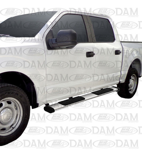 Estribos Bronx Dodge Ram Doble Cab 2002-2008 Foto 3