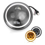 Par 7'' Faro H4 Led Redondo Ojo ngel Wrangler Jeep Vocho Jk