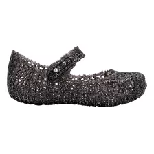 Mini Melissa Campana Papel Preto Glitter 32995ptg