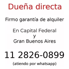 Garantias P/ Alquilar /garante Propietario Capital/provincia