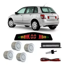 Sensor De Estacionamento Re Fiat Stilo Prata 4 Pontos 22mm