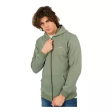 Campera Canguro Capucha Basic Logo | Stone [609221]