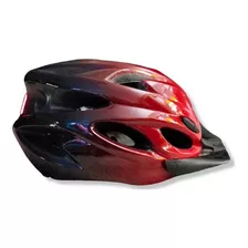 Casco De Bicicleta Adulto+luz Led Trasera Recargable + Cable