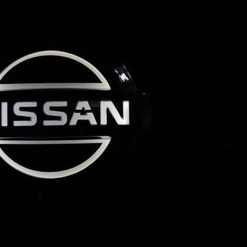 Logotipo De Luz De Coche Nissan Led 11,7 Cm X 10 Cm Foto 4