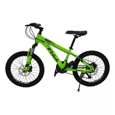 Bicicleta Aro 20 Mountain Bike Freio A Disco 21 Marchas