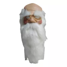 Careta De Látex Santa Claus Disfraz Papa Noe Navidad Upd