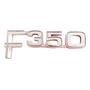 Ford F350 Logo Sticker Vinil 2 Pzas Blanco $135 Mikegamesmx