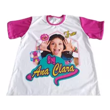 Camiseta Infantil Sou Luna Personalizada Temas