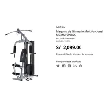 Maquina De Gimnasio Multifuncional Miray