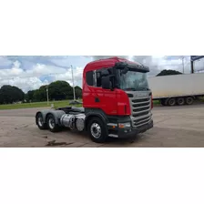 Scania R 440 6x4 Suspenção Mola Excelente