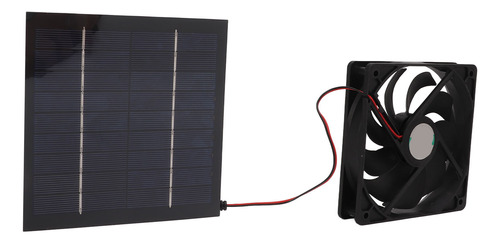 Kit De Ventilador Con Panel Solar, Miniventilador De Escape Foto 5