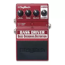 Pedal Digitech Para Bajo Bass Driver Distorsion Y Overdrive