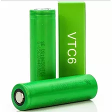 02 Bateria Sony 18650 Vtc6 3000 Mah 3,7v Original