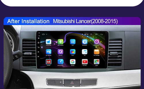 Radio Mitsubishi Lancer 2+32gigas Ips Android Auto Carplay Foto 3