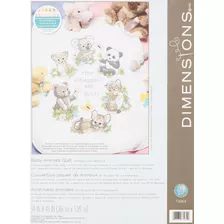 Dimensions Kit De Edredón Para Bebé Diy Con Estampado De Pun