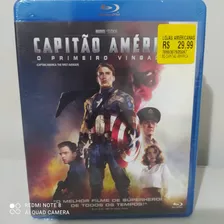 Blu-ray: Capitão América - O Primeiro Vingador (lacrado)