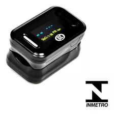 Oxímetro Preto Portátil De Dedo Com Visor Oled Inmetro - Bic