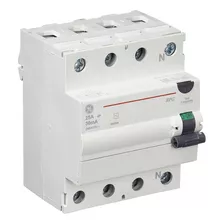 Interruptor Diferencial 4x25a 30ma 240v General Electric