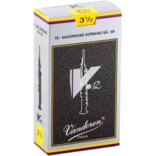 Sr6035 Soprano Sax V.12 Cañas Fuerza 3.5 Caja De 10