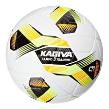 Bola Para Campo C11 Training 3 Kagiva Cor Branco, Amarelo E Preto