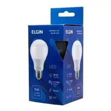 Kit 10 Lâmpada Led 9w Bulbo E27 Bivolt