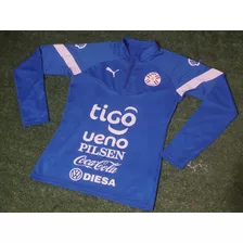 Buzo Puma Seleccion De Paraguay Utileria Talle S