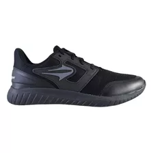 Zapatillas Topper Running Hombre Fast Negro Monocromo Cli