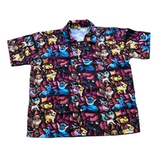 Camisa Sublimada Pokemon Evoluciones Eevee Gastovic Anime 