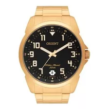 Relógio Orient Masculino Dourado Esporte 50 Metros Mgss1103a