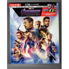 4k Ultra Hd + Blu-ray Avengers Endgame / Target Digipack