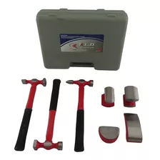 Kit Set Chapista Kld Martillos Aguantadores Maleta Kld375pro