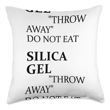 Silica Gel Throw Away Do Not Eat - Desiccant Almohada De Des