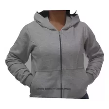 Blusa De Moleton Feminina Capuz Zíper Agasalho Moletom Frio