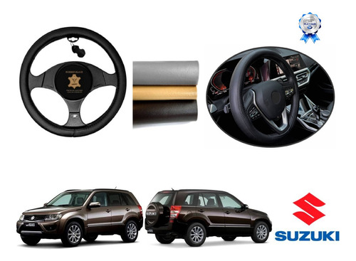 Tapetes 3d Logo Suzuki + Cubre Volante Grand Vitara 06 A 15 Foto 3