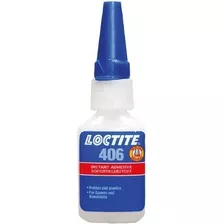Loctite 406 X 20 Gr Adhesivo Instantáneo P/goma Y Plastico