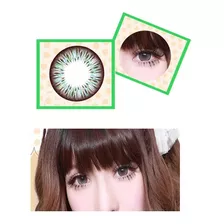 Pupilentes Lentes Contacto Anime Muñeca Ojos Belleza Verde