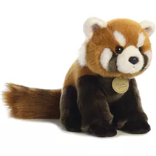 Juguete De Peluche Aurora Forma De Panda Rojo, 22.9cm