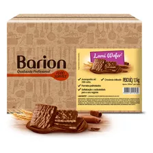 Lami Wafer Barion - Lâminas De Wafer Cobertas Com Chocolate Ao Leite 1,1kg