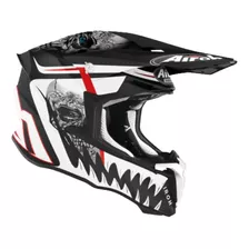 Capacete Airoh Twist 2.0 Mask Branco/preto