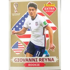 Lámina, Figurita Giovanni Reyna Legend Goldálbum Qatar 2022