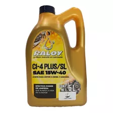 Aceite Raloy Diesel Power Sae 15w40 Api Ci4 Plus Garrafa