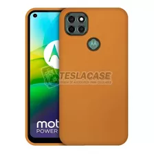 Carcasa Motorola G9 Power Silicona + Vidrio De Regalo