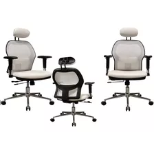 Silla Apoya Cabezas Oficina Ergonómico Giratoria Kanzas