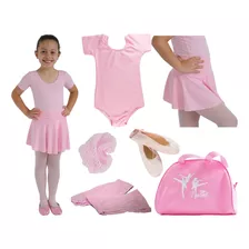 Roupa De Ballet Conjunto Balé Com Bolsa Linda Bailarina